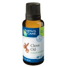EARTH'S CARE: Clove Oil 100 Percent Pure and Natural 1 oz