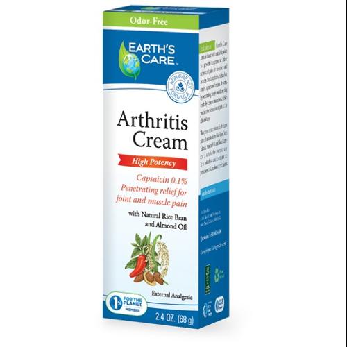 EARTH'S CARE: Arthritis Cream 2.4 oz