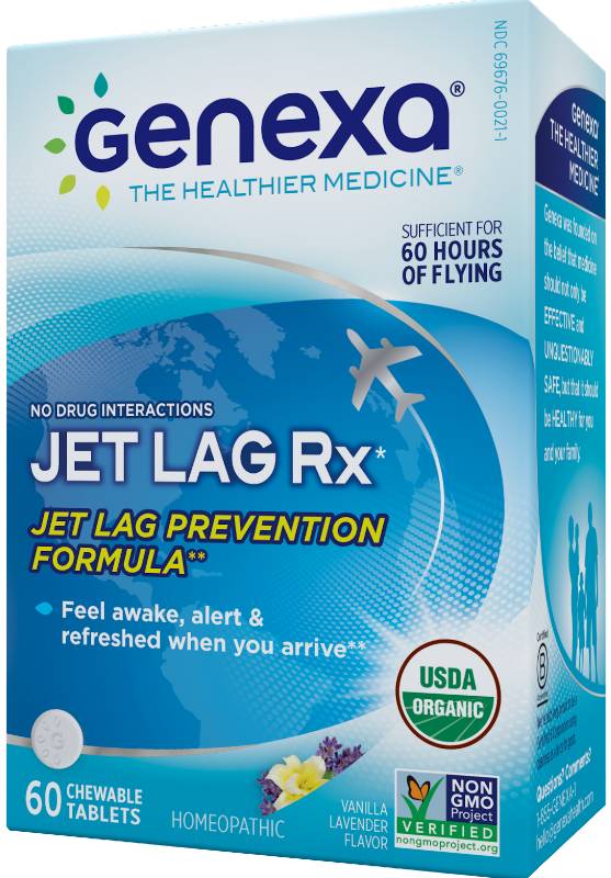GENEXA: Jet Lag Prevention Medicine 60 tablet