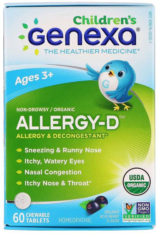 GENEXA: Allergy Medicine for Adults 60 tablet