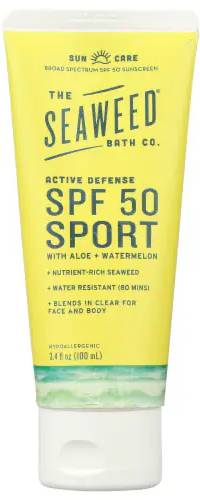 SEAWEED BATH CO: Active Defense Cream SPF 50 3.4 OUNCE