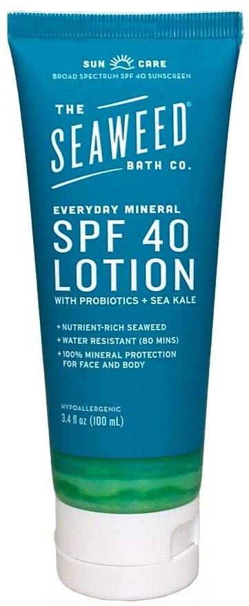 SEAWEED BATH CO: Everyday Mineral SPF 40 3.4 OUNCE