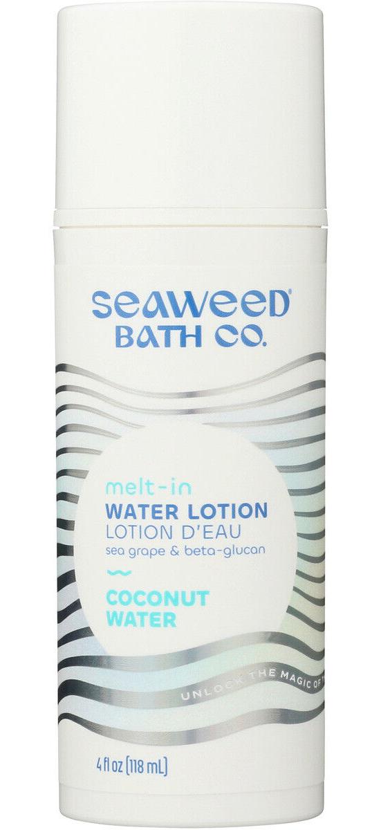 SEAWEED BATH CO: Melt-in Water Lotion Coconut Water 4 OUNCE