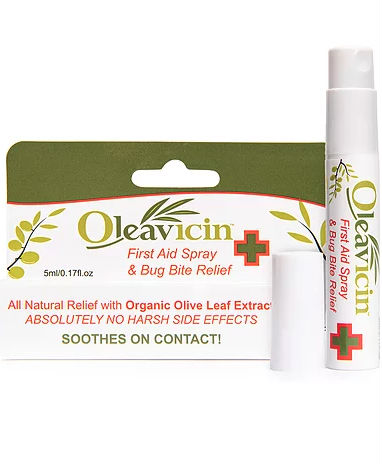 OLEAVICIN: Oleavicin First Aid Spray & Bug Bite Relief 1 ounce