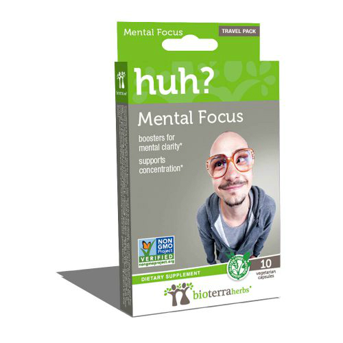 BIO TERRA: Mental Focus...Huh? 10 capsule