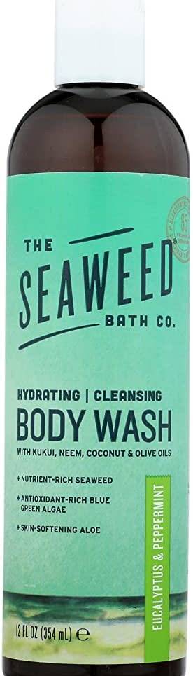 SEAWEED BATH CO: Hydrate Body Wash Eucalyptus Peppermint 12 OUNCE