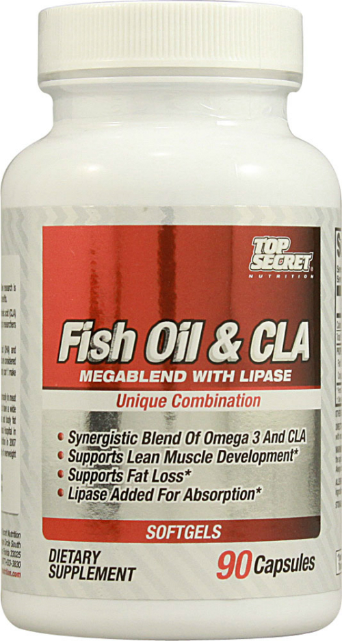 Buy Fish Oil And CLA with Lipase 90 softgel from TOP SECRET and Save