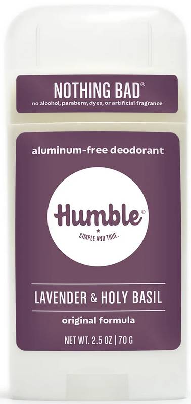 HUMBLE BRANDS: Deodorant Original Lavender & Holy Basil 2.5 OUNCE