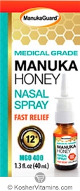 Manukaguard: Manuka Honey Nasal Spray Medical Grade 1.35 oz