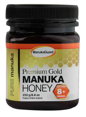 MANUKAGUARD: Premium Gold Manuka Honey 8 Plus 8.8 oz