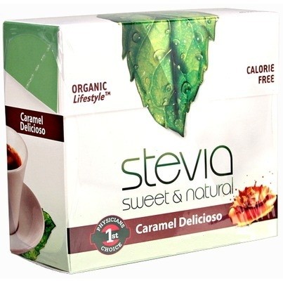 Stevia International: Caramel Stevia Powder 100 ct