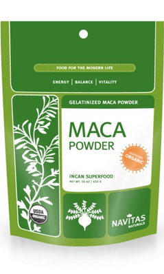 NAVITAS NATURALS: Gelatinized Maca Powder 16 oz