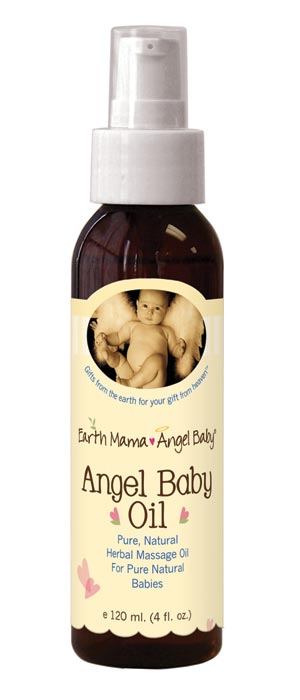 EARTH MAMA ANGEL BABY: Angel Baby Oil 4 oz