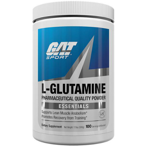 GAT: L-GLUTAMINE UNFLAVORED 500gm