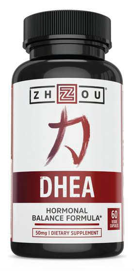 DHEA 50mg Veg Cap (Btl-Plastic) 60ct from Zhou Nutrition