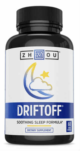 Zhou Nutrition: Driftoff Veg Cap (Btl-Plastic) 60ct