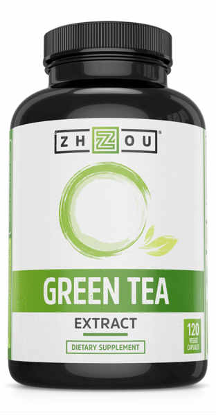 Zhou Nutrition: Green Tea Extract 500mg Veg Cap (Btl-Plastic) 120ct