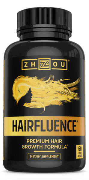 Zhou Nutrition: Hairfluence Veg Cap (Btl-Plastic) 60ct