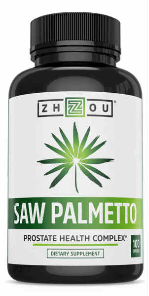 Zhou Nutrition: Saw Palmetto 500mg Capsule (Btl-Plastic) 100ct
