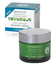ANDALOU NATURALS: Clear Overnight Recovery Cream 1.7 oz