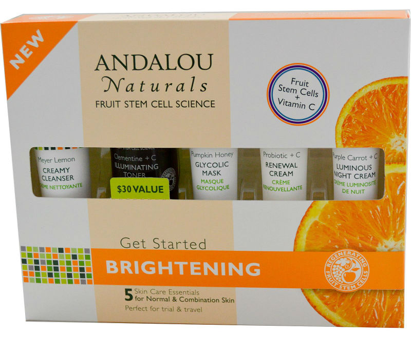 ANDALOU NATURALS: Get Started Brightening Kit 5 pcs
