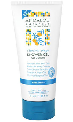 Clementine Ginger Shower Gel 8.5 oz from Andalou Naturals