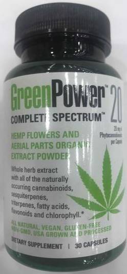 AMERICAN BIOSCIENCES: GreenPower 20 mg 30 CAPVEGI