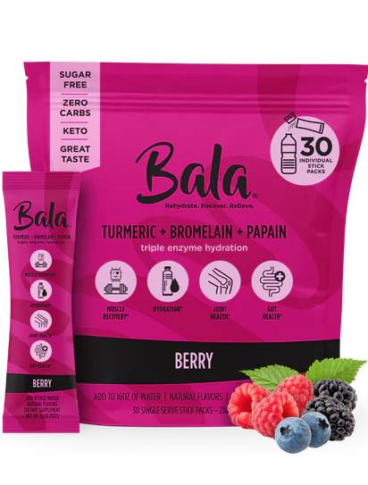 BALA ENZYME: Bala Enzyme Drink Stick Pack Berry 30 CT