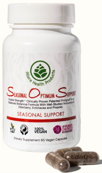 ALLERA HEALTH: Seasonal Optimum Support 60 ct