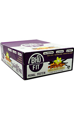 Bhu Foods: BHU FIT BAR PRIMAL VANILLA ALMOND CASHEW 1.6oz / 12 Box