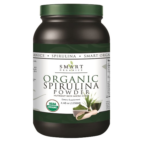 SMART ORGANICS: Organic Spirulina 4.46 ounce
