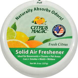 CITRUS MAGIC: Citrus Solid Air Freshener 8 oz