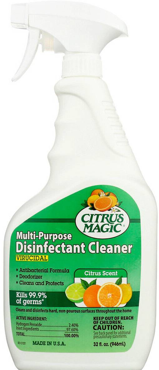 CITRUS MAGIC: Disinfectant Cleaner Citrus Scent 32 OUNCE