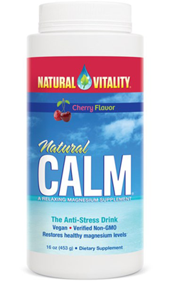 NATURAL VITALITY: Natural Calm Cherry 16 oz