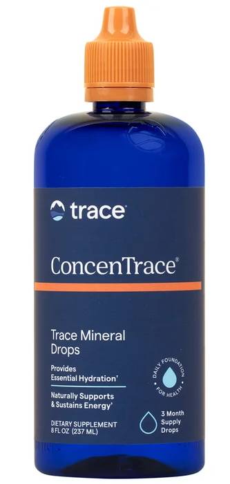 Trace Minerals Research: Low Sodium ConcenTrace Trace Mineral Drops 8 fl.oz.