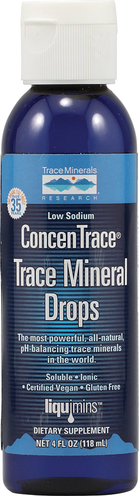 Trace Minerals Research: ConcenTrace Trace Mineral Drops 4 oz