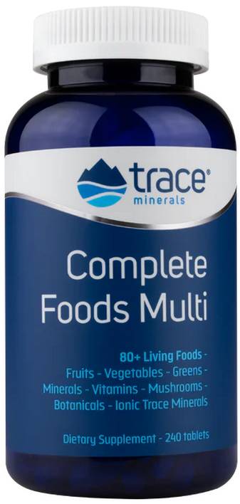 Trace Minerals Research: Complete Foods Multiple 240 tab