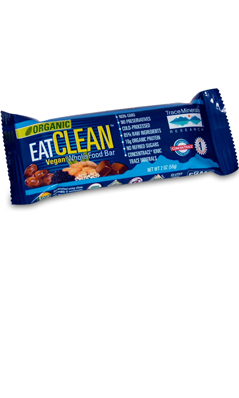 Trace Minerals Research: EatCLEAN Vegan Whole Food Bar Organic 12 bars