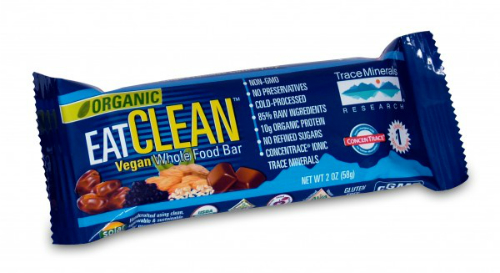 eatCLEAN™ Vegan Whole Food Bar Sample - Certified Organic 1 bar from Trace Minerals Research