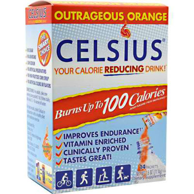 CELSIUS: CELSIUS OUTRAGEOUS ORANGE 14/BX