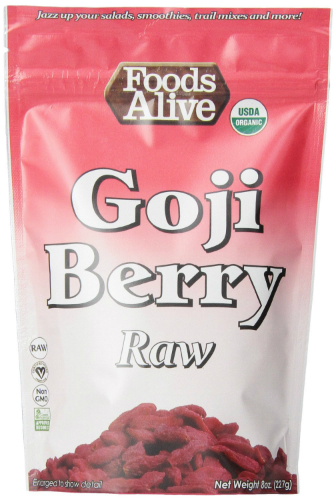 Foods Alive: Organic Goji Berries 8 oz