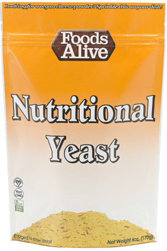 Foods Alive: Nutritional Yeast 6 oz