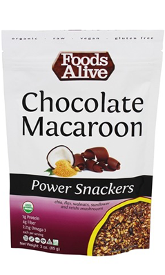 Foods Alive: Org Chocolate Macaroon Snacker 3 oz