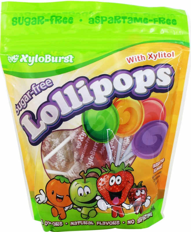 Xyloburst: Assorted Lollipops w/ Xylitol 25 pc