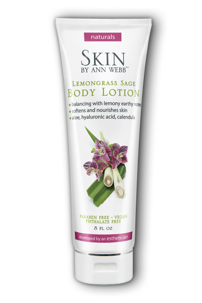 Skin by Ann Webb: Lemongrass Sage Body Lotion 8 oz