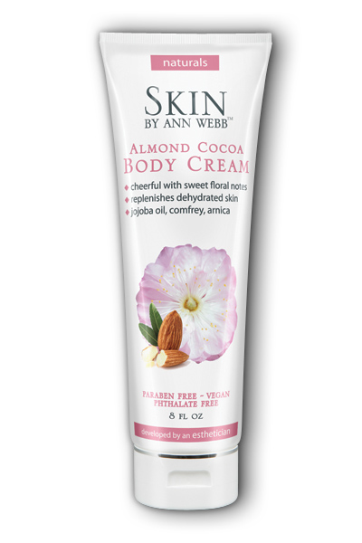 Skin by Ann Webb: Almond Cocoa Body Cream 8 oz
