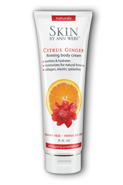 Skin by Ann Webb: Body Cream Firming Citrus Ginger 8 oz