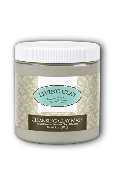 Living Clay: Cleansing Clay Mask 8 oz Cream