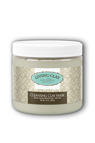 Living Clay: Cleansing Clay Mask 16 oz Cream