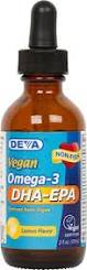 DEVA: Vegan Liquid DHA-EPA Lemon Flavor 2 oz